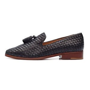 MUST GO Nisolo Frida Woven Tassel Loafers 7.5